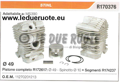 Kit cylinder and - piston, stihl