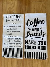 Ritz Tea Towels (2)  Coffee