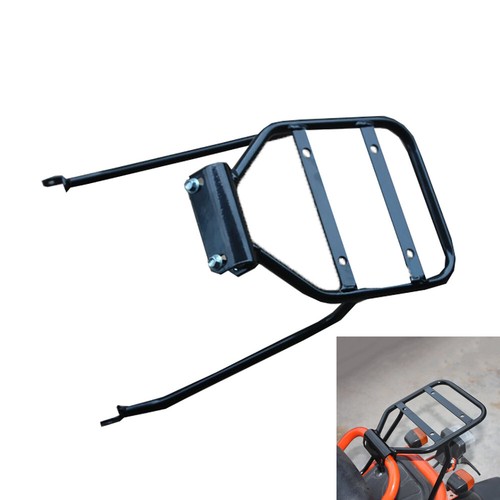 Black trunk rack rear - black, shelf