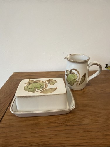 Denby troubadour butter dish - troubadour,