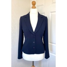 Hobbs Mari Dark Navy Jacket Size 12 BNWT RRP £159 - J460