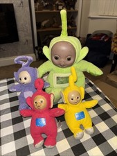 Set of Four Telly Tubbies Soft