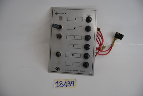 Boat control panel - control, switches