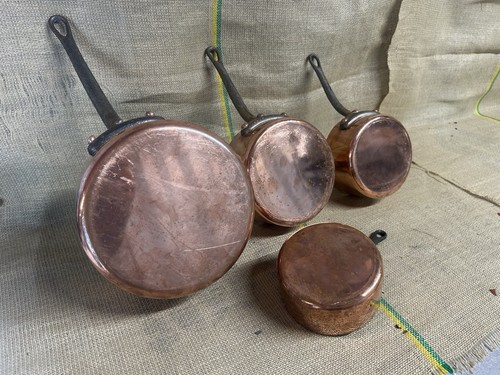 Set vintage french - of, 4x
