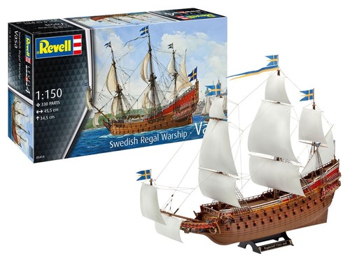 Revell 150 sailing ship wasa - 1/150,