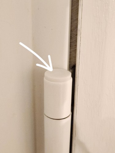 Upvc 15mm door hinge - door, cover
