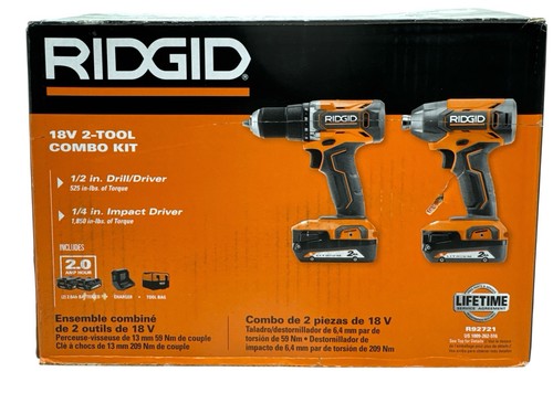 Ridgid 18v drill - ridgid, driver