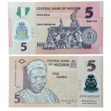 Nigeria P38(U) 5 Naira -