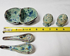 Studio Art Pottery Condiment