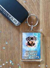 Rottweiler Keyring Gift