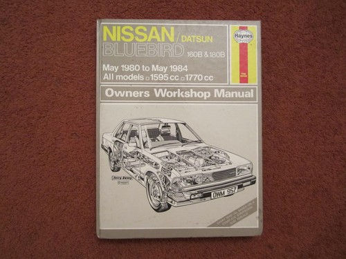 Haynes manual fits nissan - fits,