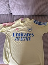 Arsenal Shirt Yellow 15-16