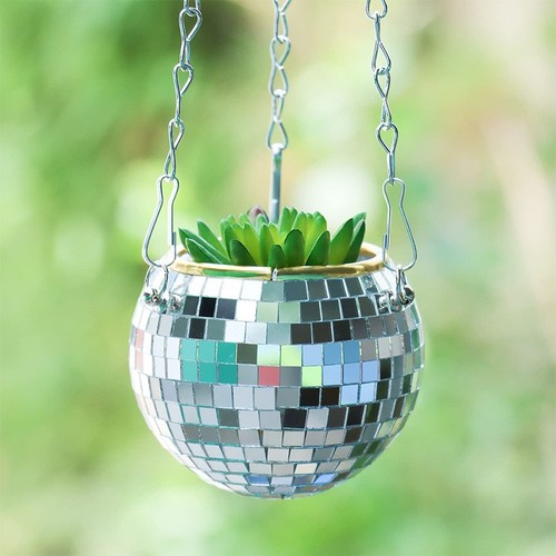 Disco ball planter - disco, wall