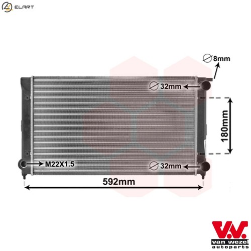 Radiator engine cooling - radiator,