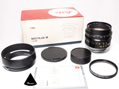 Leica noctilux 50mm black - leica, noctilux-m