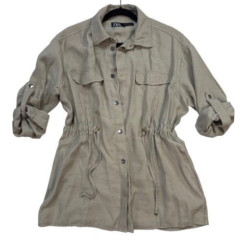 Zara utility shirt jacket - zara,