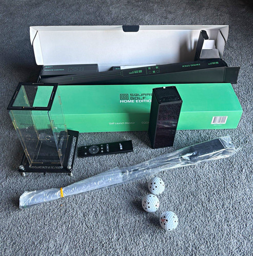 Golf simulator set square - golf, up