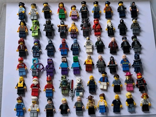 Large lego minifigures bundle - large,