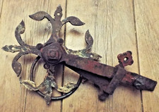 ANTIQUE IRON LATCH LARGE 15"