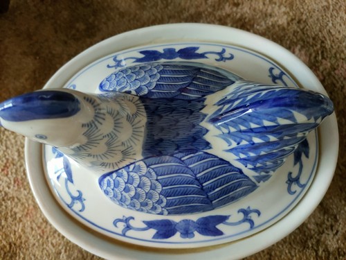 Vintage blue and white - vintage,