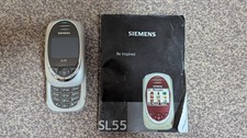 Siemens SL55 Silver  Mobile Phone With Charger