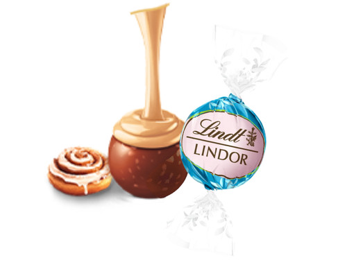 Lindt lindor cinnamon roll - lindt,