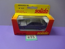 Vintage Solido N.1337 Mercedes 190 E 2.3 16V 1:43 Boxed