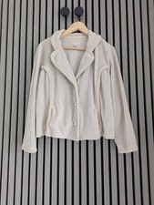 Per Una Beige Fleece Jacket Size L