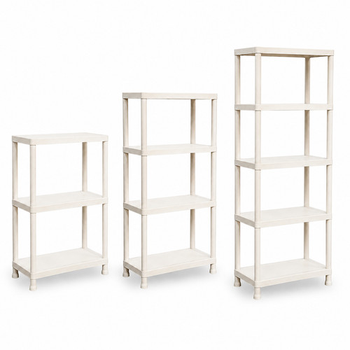 Cream recycled plastic - cream,
