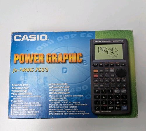 Casio 7400g plus - fx-7400g, power