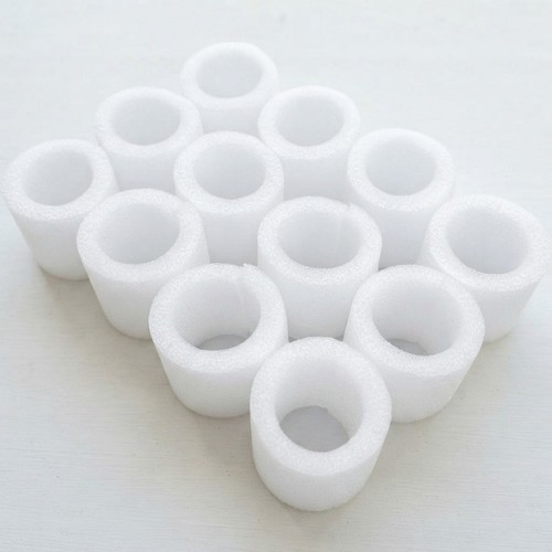 Foam curtain spacers - 12,