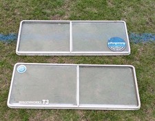 O/S And N/S Sliding side windows Aluminum Frame VW Westfalia for Bus T3