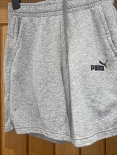 Puma Men’s Boys Grey Shorts Size Small