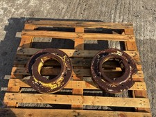 TRACTOR REAR WHEEL WEIGHTS SET OF 2 (PAIR) BLOCK LINKAGE TYRES BALLAST FRONT☎️07