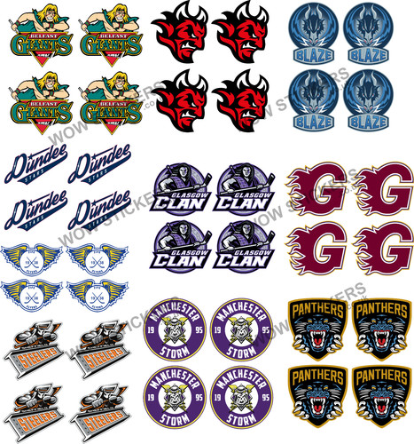Ice hockey team badges logo - ice,