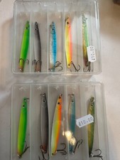 Job Lot / Thin Spoons 10 x 16g Lures / Pike, Perch, Trout, Bass Fishing STP4