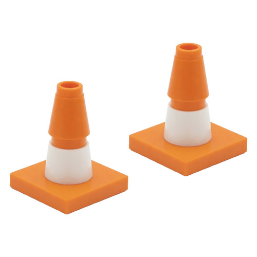 Lego parts traffic - 2, cones