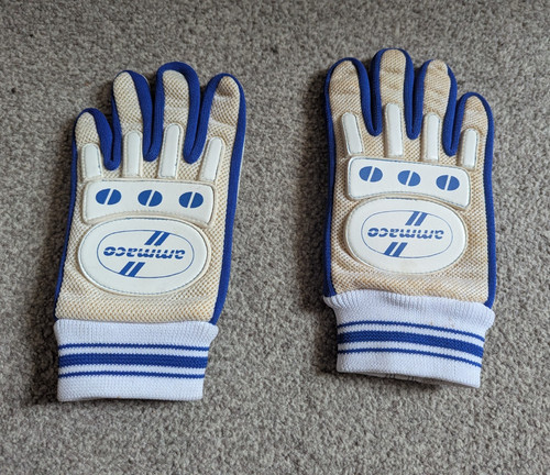 Old school bmx ammaco gloves - old,