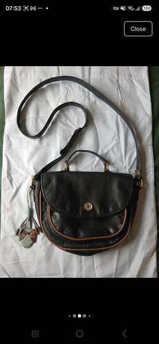 Soft leather black - , mantaray