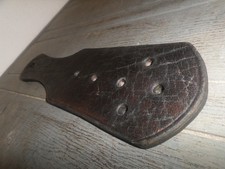 tawse/cane genuine leather  high quality  leather ladies strap with 6 vents