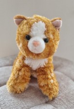 Aurora Mini Flopsie Molly Cat Kitten Tabby Ginger Soft Plush 7" cuddly toy 