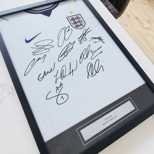 England 2026 team print signed - team,