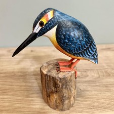 Kingfisher Wood Ornament Home