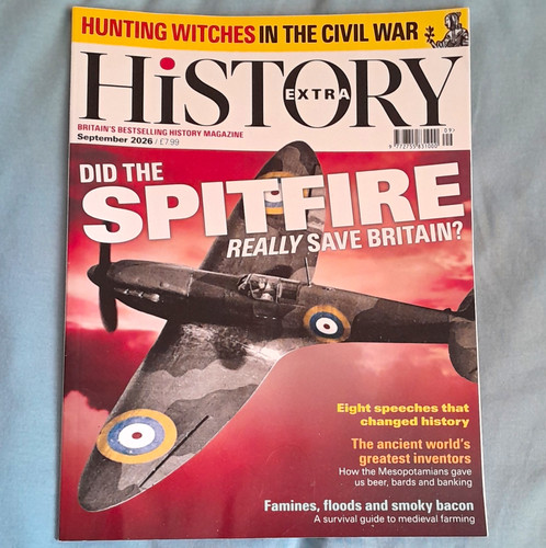 Bbc history extra magazine - history,