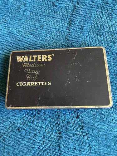 Vintage tin cigarette - tin, by