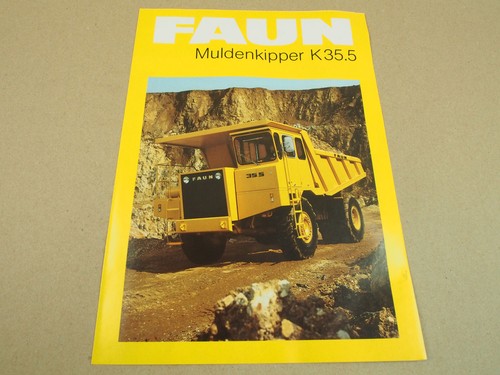 1982 faun k35 - 1982, truck