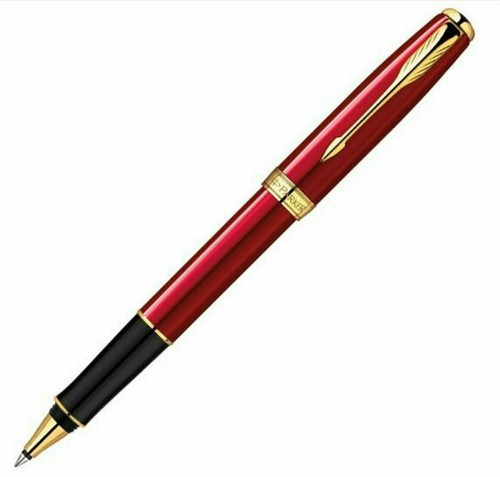 Parker sonnet series - parker, red/gold