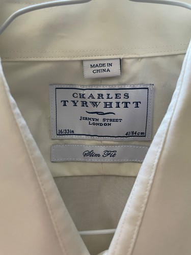 Charles tyrwhitt shirt ivory - charles,