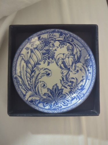 Spode bomboniere blue - blue, white