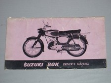 SUZUKI 80K OWNERS MANUAL